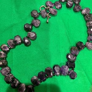 God Dionysus’  HEART- Royal AMETHYST NECKLACE
